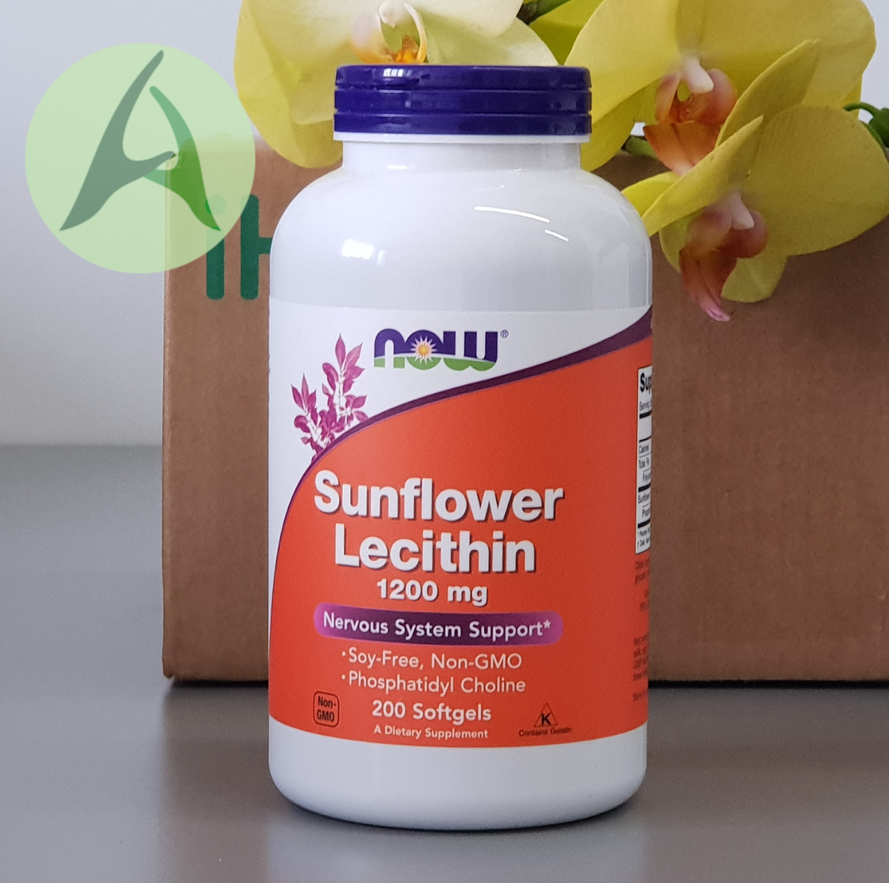 NOW Foods, соняшниковий лецитин, 1200 мг, 200 м яких таблеток (ID ...