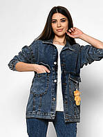 Модная джинсовая куртка из плотного денима FK-6959-35