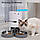 Годівниця для котів та собак автоматична Honeyguaridan S36D WiFi  4л,  2 тарілки  Біла, фото 7