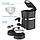 Годівниця для котів та собак автоматична Honeyguaridan S36D WiFi  4л,  2 тарілки  Чорна, фото 9