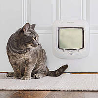 Дверца для кошки с микрочипом PetSafe белая (B0756GW8SJ) 3184