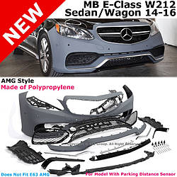 Обвіс Mercedes W212 (13-16) тюнінг стиль E63 AMG