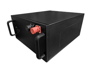 Акумулятор LP LiFePO4 51,2V - 100 Ah (5120Wh) (BMS 100A/50А) метал Smart BT, фото 3