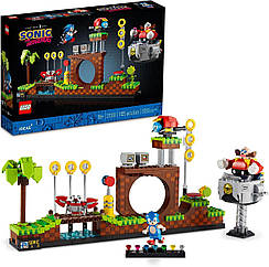 Конструктор Лего Сонік Зона із зеленим пагорбом Lego Ideas Sonic The Hedgehog — Green Hill Zone 21331