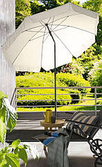 Велика пляжна парасолька з тефлоновим покриттям Ø 180 см Livarno бежева