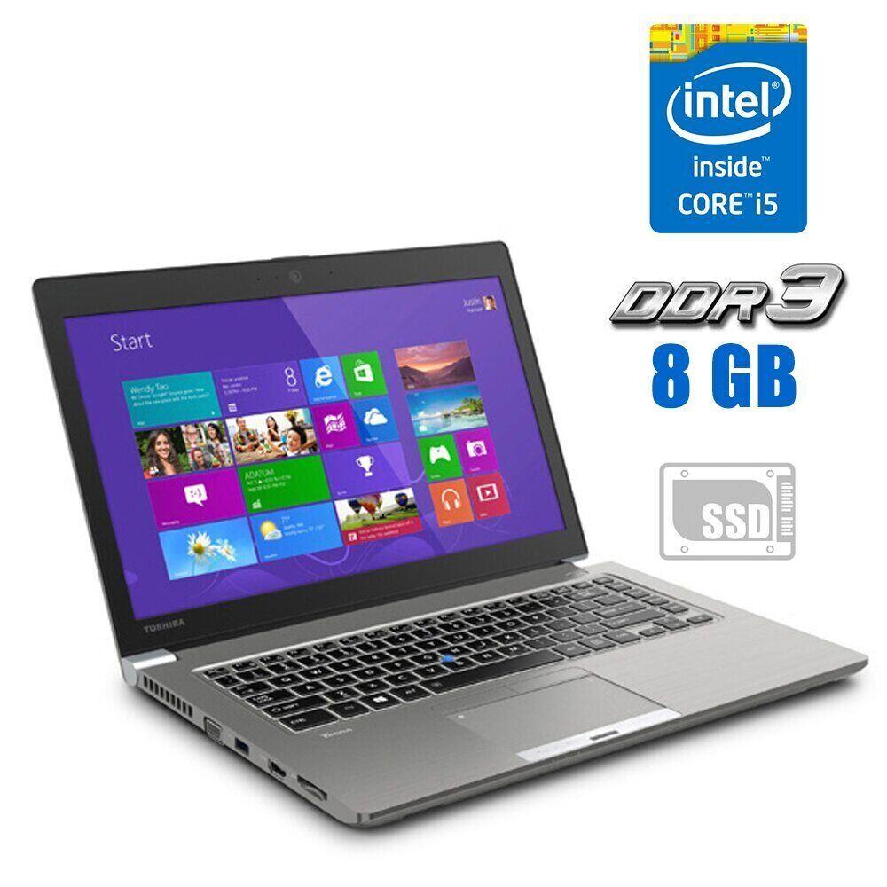 Ультрабук Б-клас Toshiba Tecra Z40T-C/ 14" (1920x1080) Сенсорний/ Core i5-6300U/ 8 GB RAM/ 240 GB SSD/ HD 520
