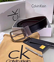 Мужской кожаный ремень Calvin Klein Хит!