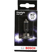 Галогеновая лампа BOSCH Gigalight Plus 120% H7 55W 12V PX26d (1987301170) 1шт./бокс