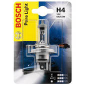 Галогенова лампа BOSCH Pure Light H4 60/55W 12 V P43t (1987301001) 1 шт./блістер