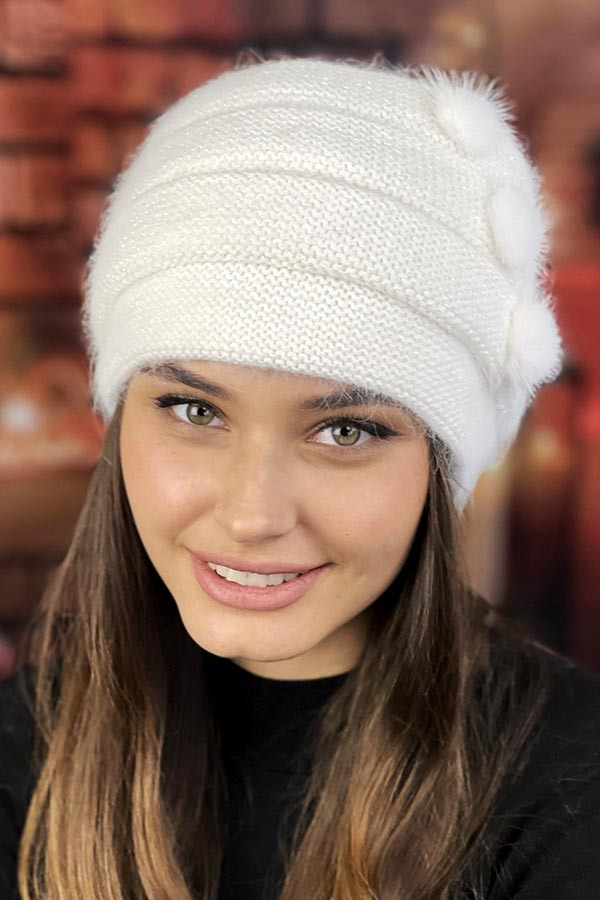 Шапка «Харпер» (5503) білий