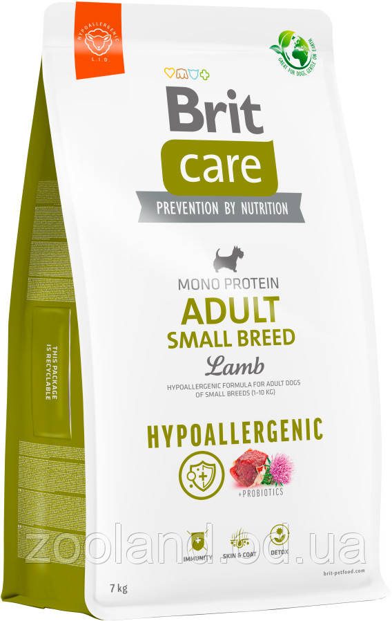 172649 Brit Care Dog Hypoallergenic Adult Small Breed, 1 кг