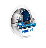 Комплект галогенових ламп PHILIPS 12336DVS2 H3 55 W 12 V PK22s DiamondVision комплект 2 шт.