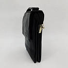 Чоловіча сумка з клапаном та довгим ремінцем 15*21 см зі штучної шкіри Cans, фото 3