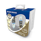 Комплект галогенових ламп Tungsram H1 55 W 12 V (2 шт./пластикбокс) Megalight Ultra +130%