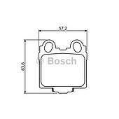 Гальмівні колодки Bosch дискові задні LEXUS GS,IS,SC 97 0986494231