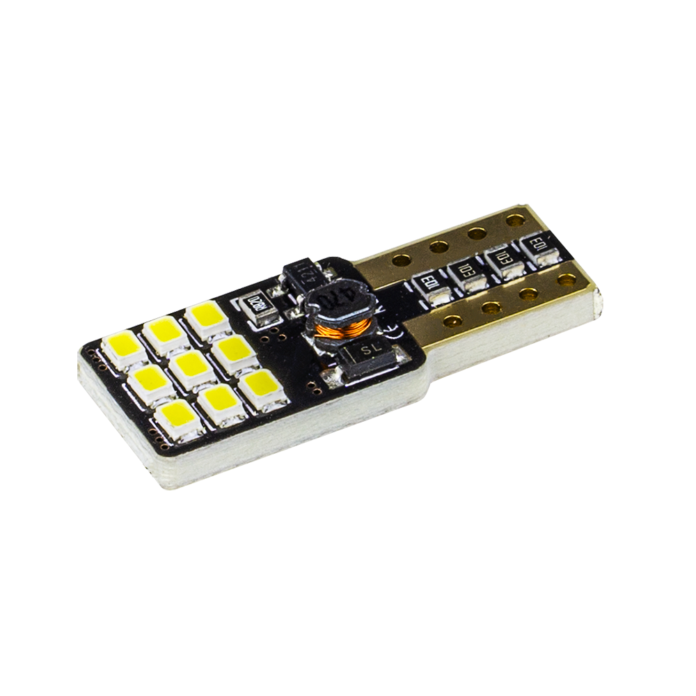 Світлодіоди в габаритні вогні. підсвітку номера та в салон DriveX T10-110 5630-6 12V CER автомобільні