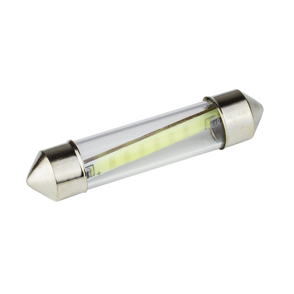Світлодіоди в габаритні вогні. підсвітку номера та в салон DriveX T11-108 41mm COB 12V автомобільні