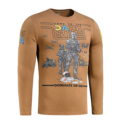 M-Tac футболка UA Side довгий рукав Coyote Brown 2XL, фото 1