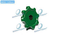 Звездочка элеватора, John Deere 9500, WTS, CTS серии (Cametet) 11513-66 UA60