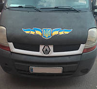 Чохол капота (шкірозамінник) для Renault Master 1998-2010 рр.