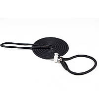 Повідець-контролер для собак Dog Walking 3 м 8 мм чорний капроновий / Повідець-контролер для собаки, фото 2
