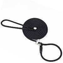 Повідець-контролер для собак Dog Walking 3 м 8 мм чорний капроновий / Повідець-контролер для собаки, фото 3