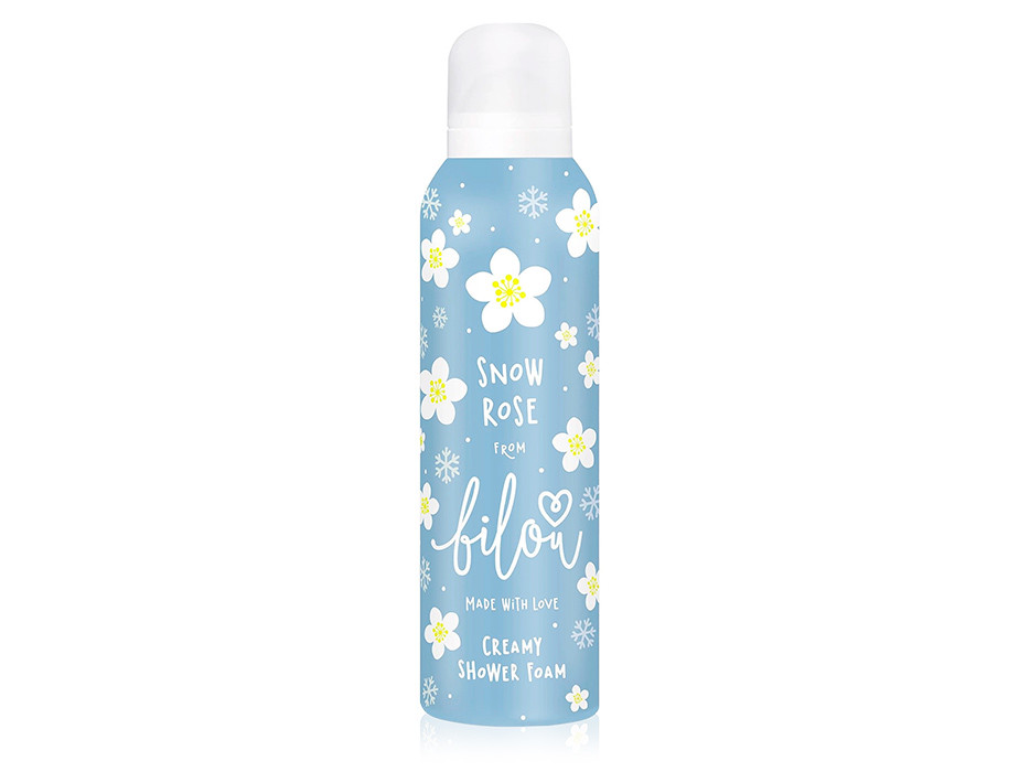 Пінка для душу Bilou Snow Rose (200 мл)