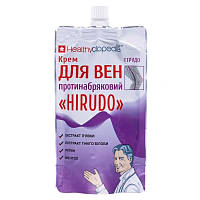 Крем для вен Healthyclopedia Hirudo з рутином і гінкго білобою проти набряків 100мл