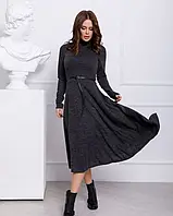 Платья ISSA PLUS 12352 S темно-серыйот магазина style & step