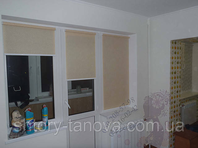 Тканинні ролети купити міраж жакардовий, фото 1