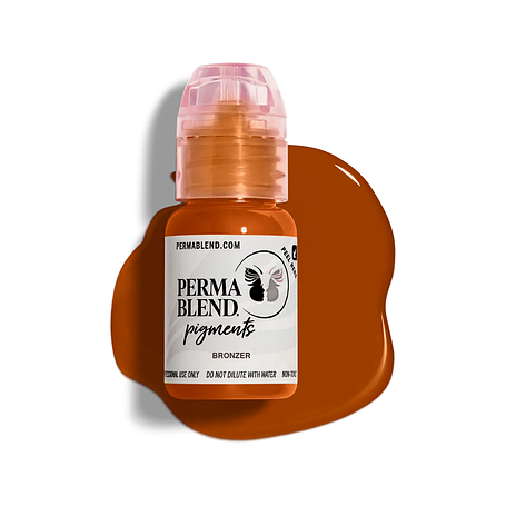 Пігмент для татуажу брів PERMA BLEND Bronzer (USA), 15 мл, фото 1