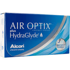 Контакні лінзи на 1 місяць Air Optix plus HydraGlyde