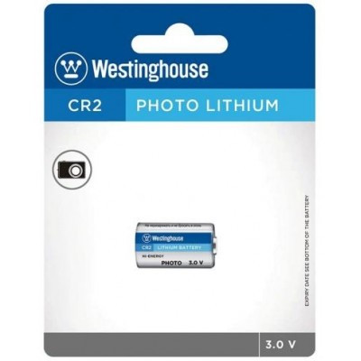 Літієва батарейка Lithium CR2 1шт/уп blister Westinghouse CR2-BP1