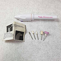 Апарат для манікюру педикюру Б/У Фрезер Nail Decorator для манікюру/педикюру з набором із 5 насадок