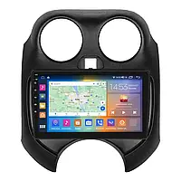 Штатна магнітола Nissan Micra 2010-2013 9" IPS 2/32Gb GPS WiFi BT USB DSP Android 12