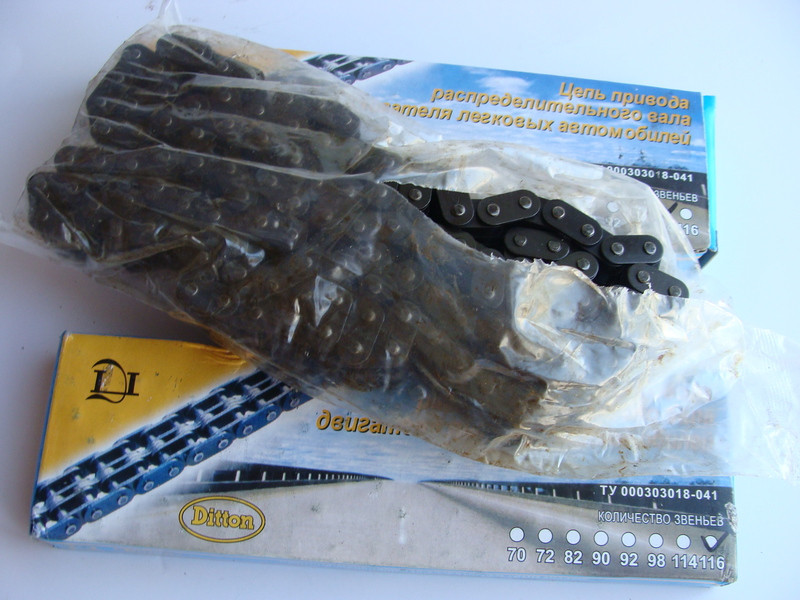 Цепь ГРМ ВАЗ 2101 - 2107 114зуб. (пр-во Ditton Прибалтика) Качество! М ...