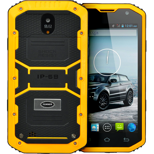 Hummer H8, IP-68, GPS, 3G, 3000 мАч, 8 Mpx, 2 ядра, Android 4.4, IPS-дисплей 5". - фото 1 - id-p358448403