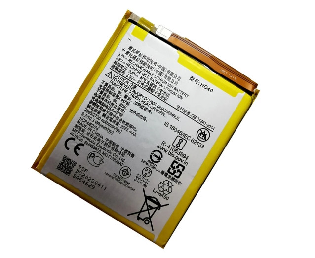 Акумулятор Motorola HD40 / Moto Z2 Force, 2565 mAh Original PRC, фото 1