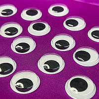 (10г) Подвижные глазки для игрушек Ø20мм - 35 шт