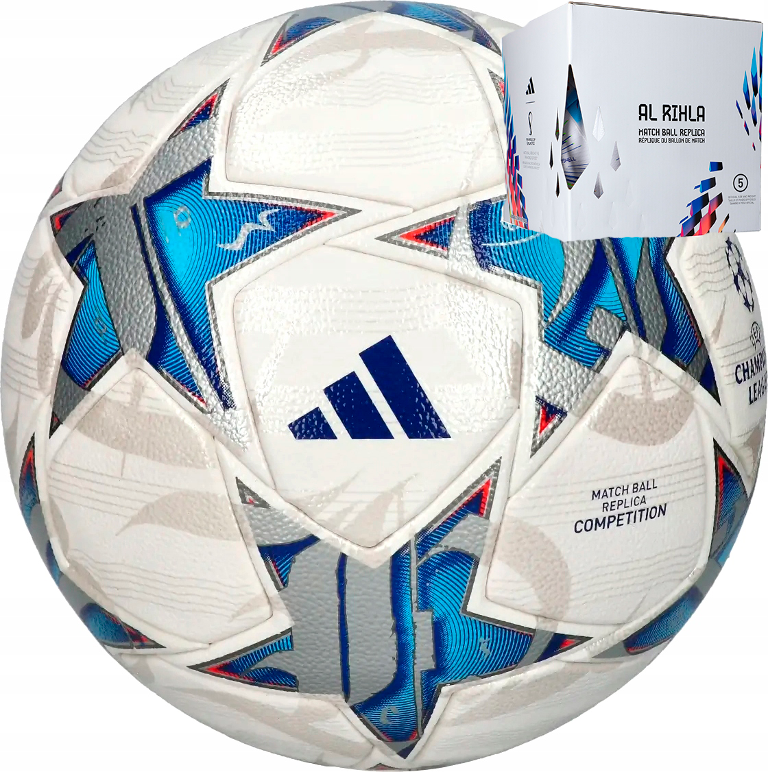 М'яч для футболу Adidas Finale 2024 Competition FIFA IA0940 (розмір 5),