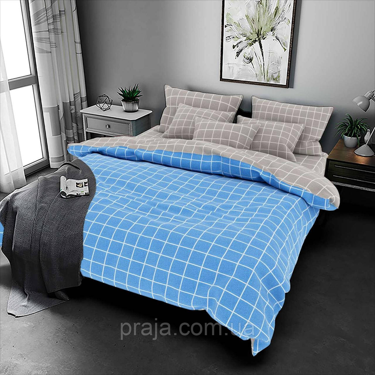 Комплект постільної білизни Двоспальний  Шаблон, фото 1