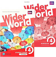 Wider World 4 Students' Book + Workbook (Учебник + тетрадь) Комплект по английскому языку. Pearson