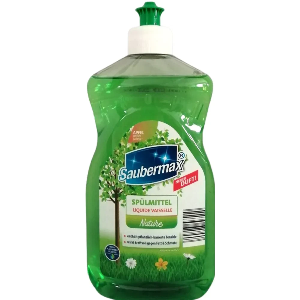 Засіб для миття посуду Saubermax Nature Apfel 500 мл