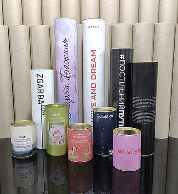 Тубус з ламінацією Ø 77 індивідуальний дизайн