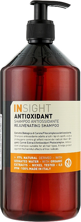 Insight Antioxidant Rejuvenating Shampoo Шампунь тонізуючий для волосся 900 мл, фото 1