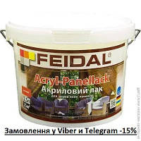 Feidal Лак Acryl-Panellack мат 2.5 л