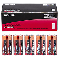 Батарейка TOSHIBA ALKALINE AAA LR3 ТЕХПАК (60шт/уп)