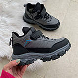 Черевики дитячі зимові сірі /30608/ 35р, фото 2