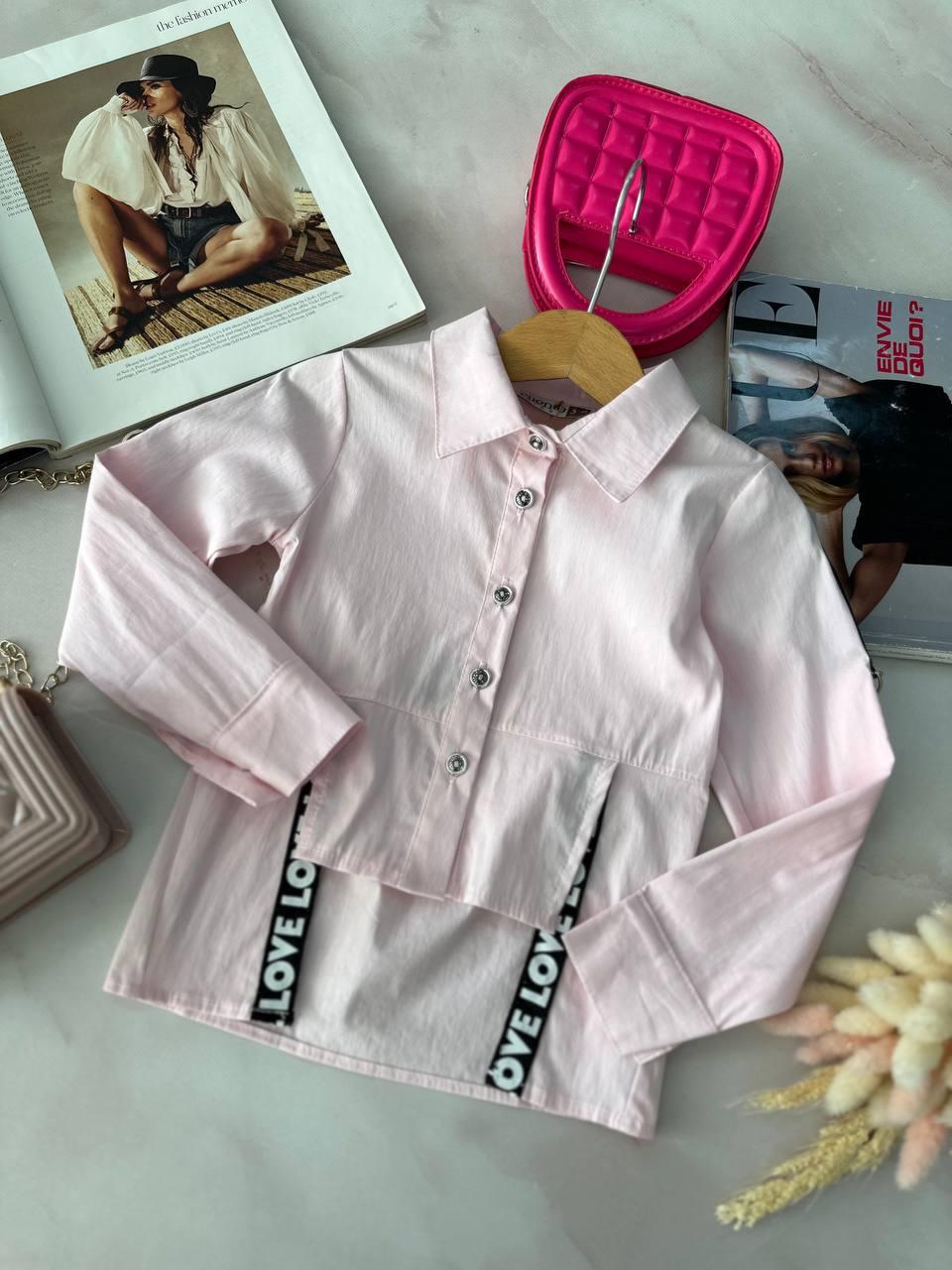 Нарядна блузка на дівчинку ikoras, Белый, Для мальчиков, Весна Лето, 2 года, фото 1