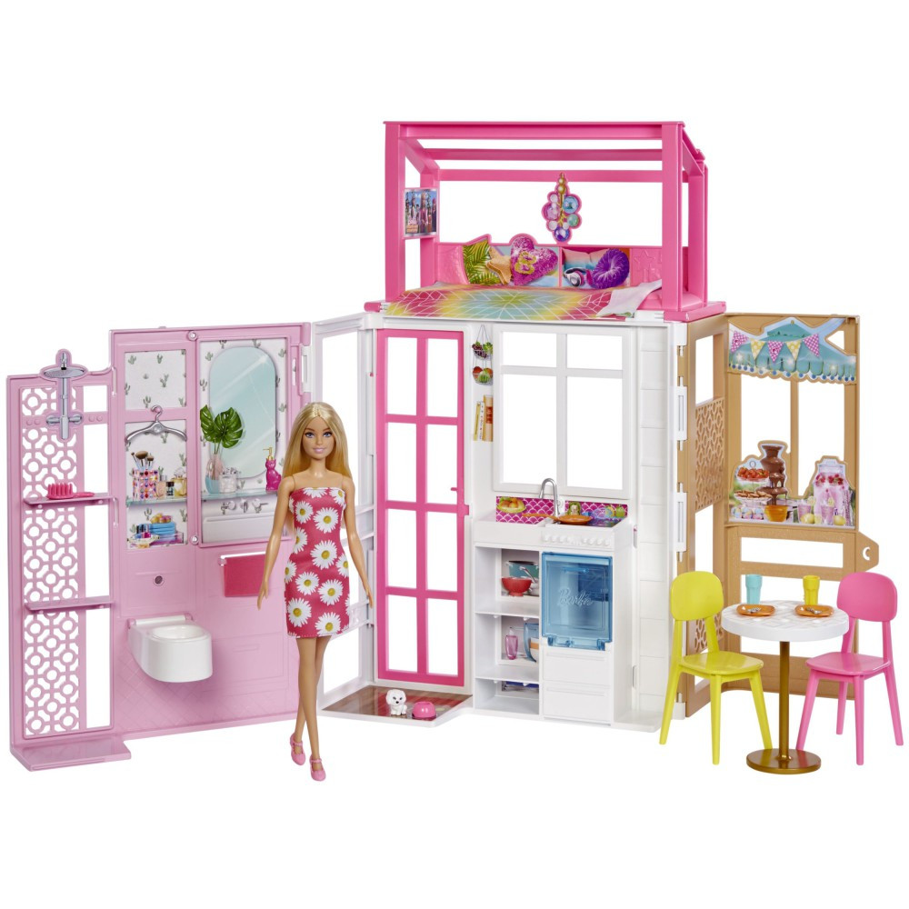 Будиночок Barbie з лялькою Mattel HCD48